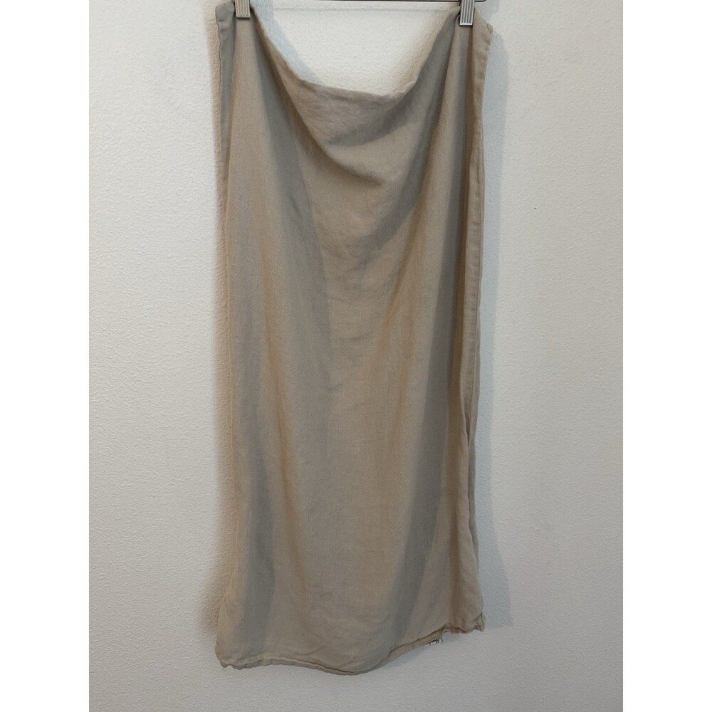 MagicLinen Pillowcase king Unisex Standard Sand Tan 100% Linen Beige Sand 1 Case